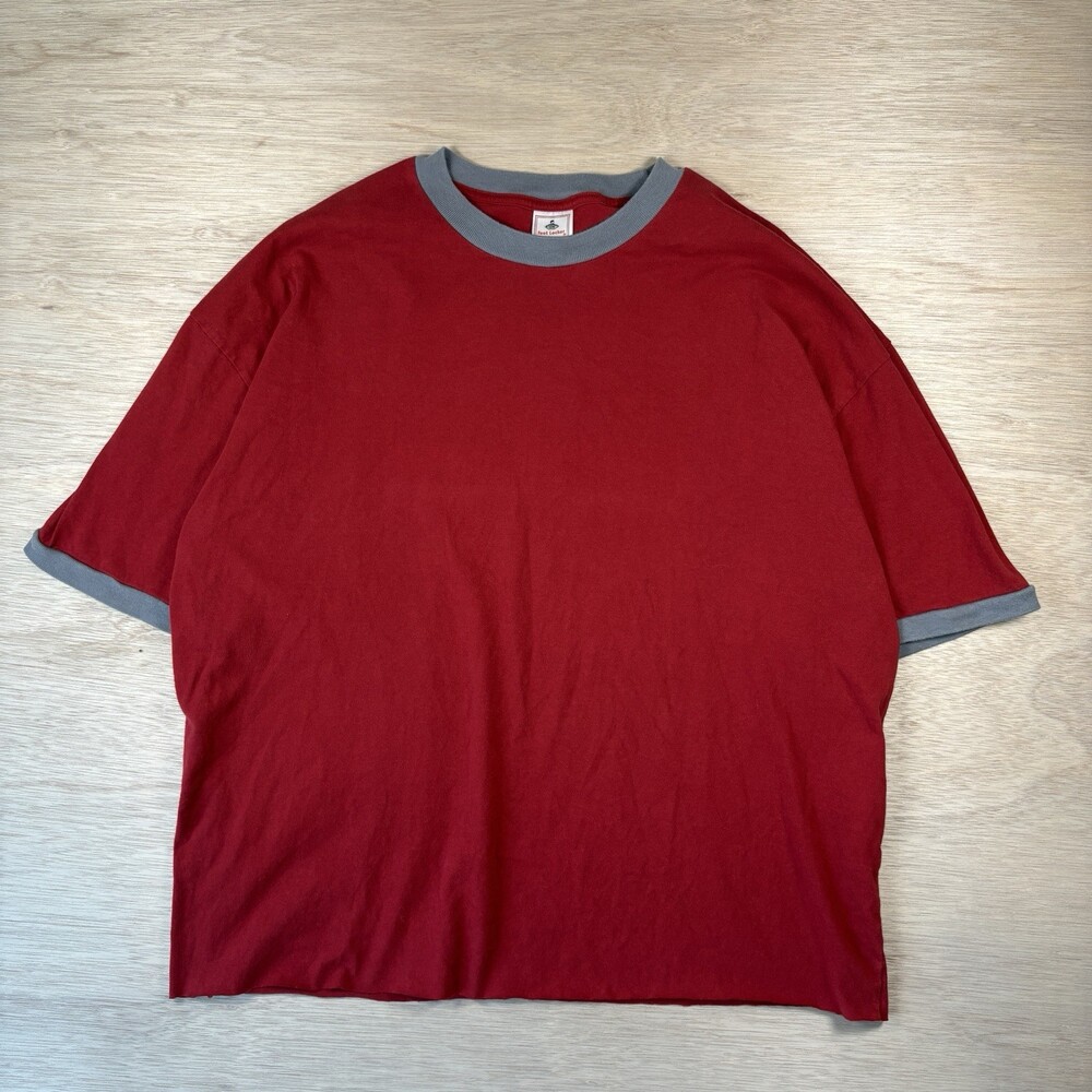 Ringer Red Vintage Footlocker T-shirt Size XL